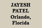 Jayesh Patel, Orlando, Florida