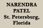 Narendra Patel, St. Petersburg, Florida