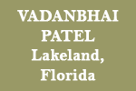 Vadanbhai Patel, Lakeland, Florida