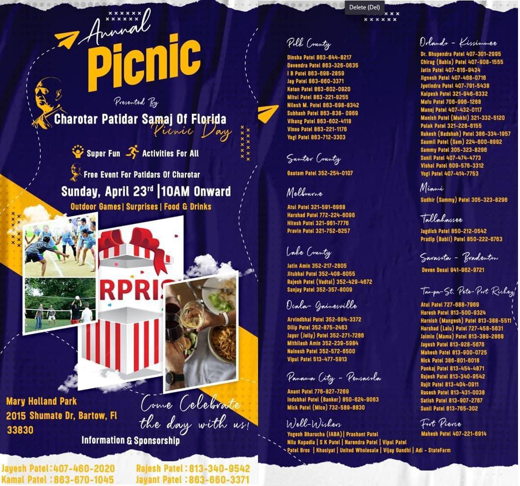 2023 Annual Picnic